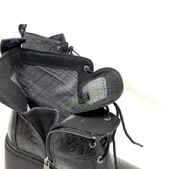 Timberland Sienna High Side ZIP Boot Emboss BlackW - Picture 10 of 13